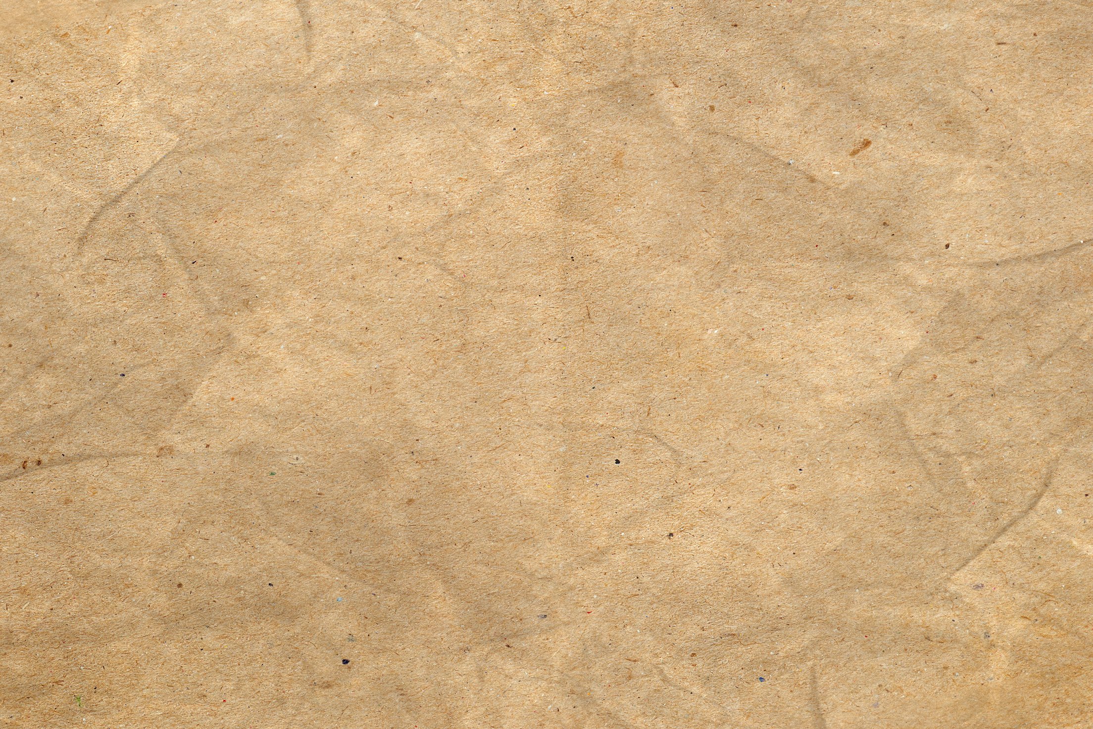 Crumpled brown paper